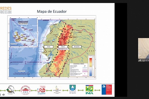 Conversaron sobre degradación y propuestas de conservación de suelos en Ecuador