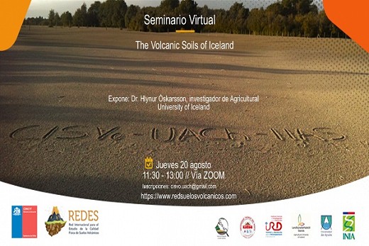 Invitan a seminario sobre suelos volcánicos en Islandia