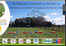 Presentaron estudios sobre pérdidas de nitrógeno en suelos volcánicos en el sur de Chile 