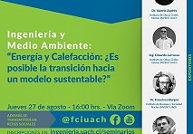 Abordarán desafíos de la transición hacia sistemas de eficiencia energética y calefacción domiciliaria sustentables en charla online 