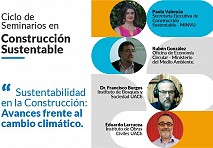 Invitan a seminario sobre sustentabilidad en la construcción 